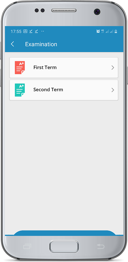 Let student view results term wise