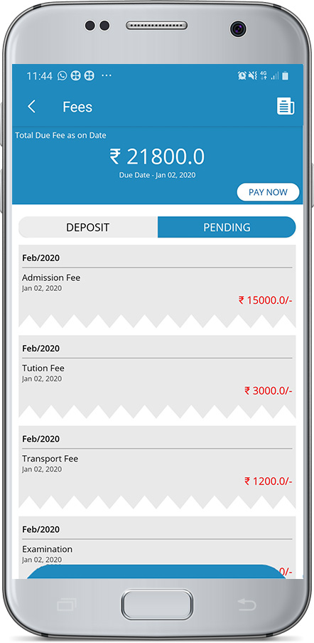 Pending Fee